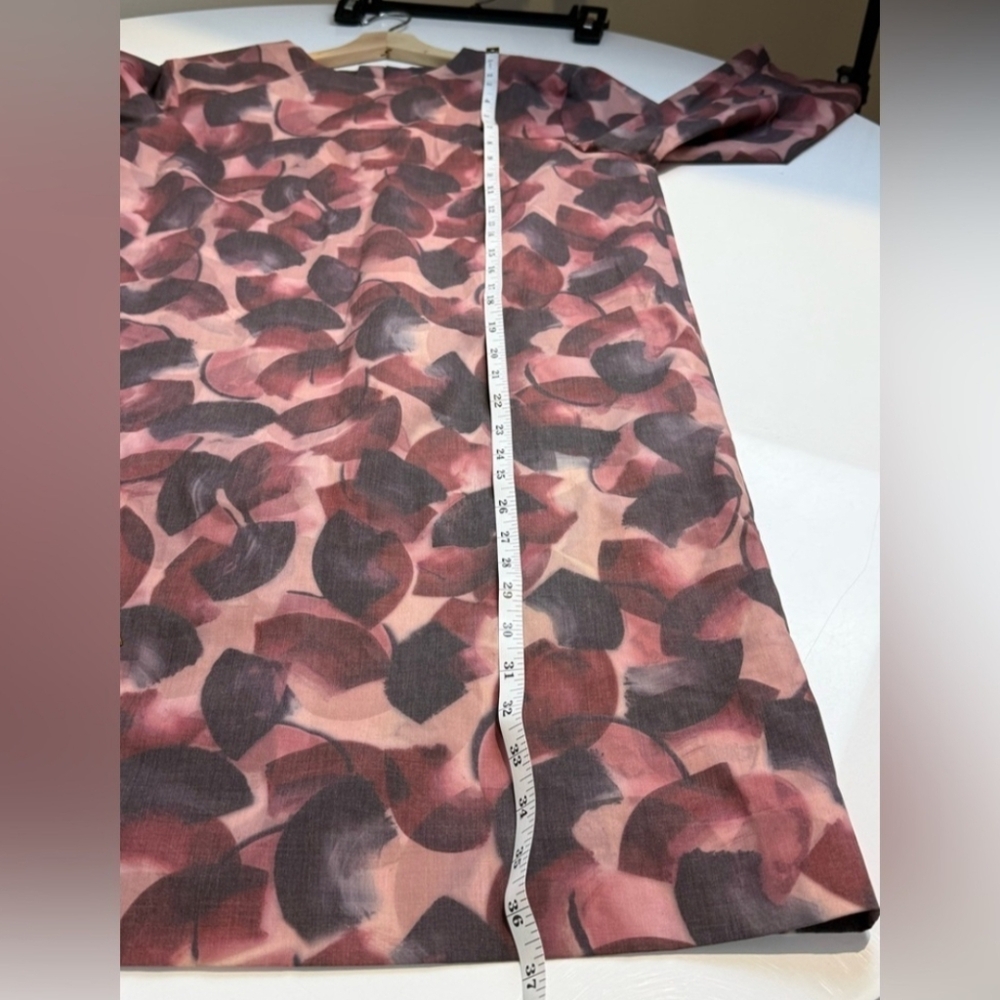 COS pattern dress with back zip and pockets Size 10 - Picture 8 of 8